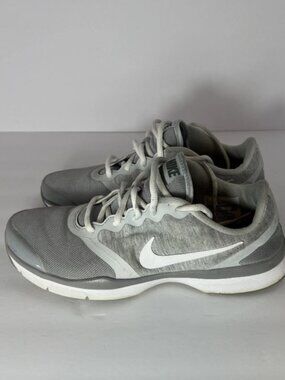 Women's Nike In Season TR 4 653543-003 Gray White Running Sneakers Size 9.5